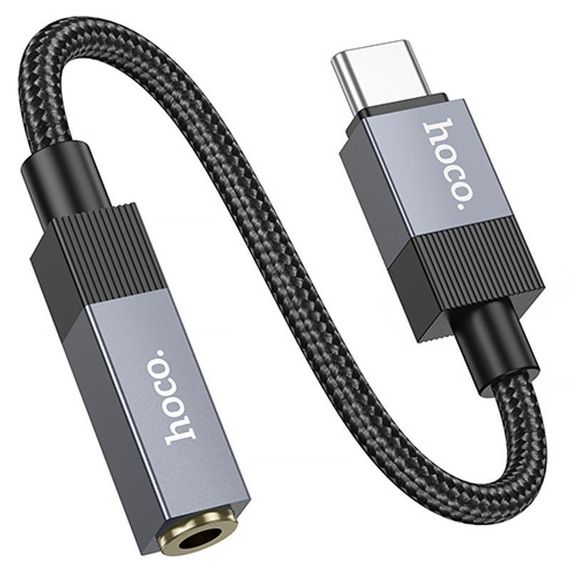 Перехідник Hoco UPA32C Type-C to 3.5mm Black | Зображення 4