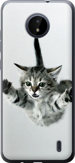 Чехол на Nokia C20 Летящий котёнок "2322u-2510-17620"
