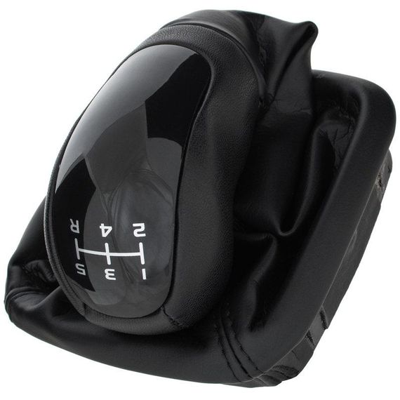 Mercedes W168 A-Class (97-04) ручка перемикання передач КПП чорна + чохол 5 передач, Мерседес | Зображення 1