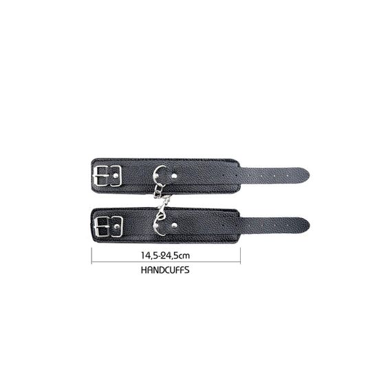 Набор БДСМ аксессуаров Alive Secret Desires Black BDSM Kit (8 pcs) sexstyle | Зображення 5