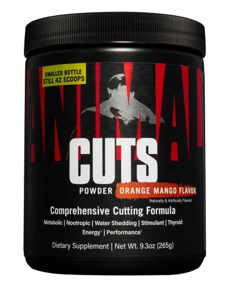 Комплексний жироспалювач Universal Nutrition Animal Cuts 248 g /42 servings/ Orange Mango