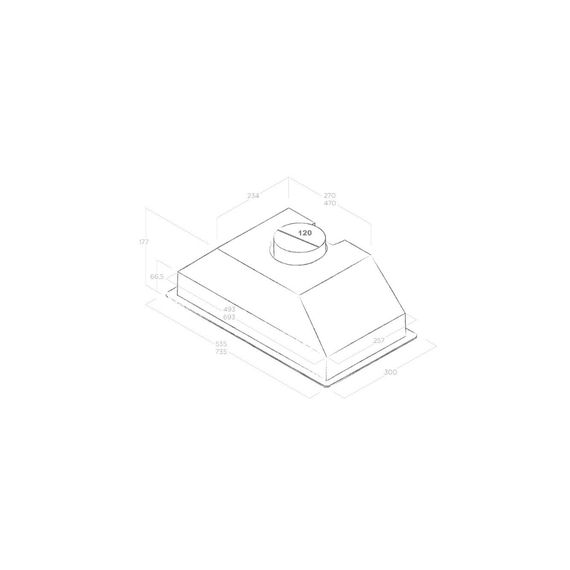 Витяжка кухонна Elica CT17 C IX/A/72 | Зображення 6