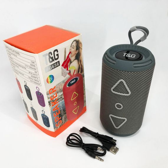 Блютуз колонка для улицы, Колонка музыкальная с подсветкой bluetooth блютуз светящаяся OD-27 | Зображення 8