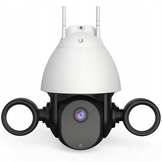 Уличная поворотная WiFi камера видеонаблюдения USmart OPC-04W, с прожектором, 3 МП, PTZ, поддержка Tuya (0192) | Зображення 2
