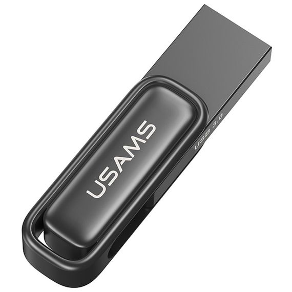 Флеш-накопитель Usams US-ZB330 USB 3.0 Zinc Alloy Rotating – 16GB Tarnish | Зображення 1