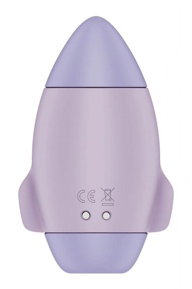 Вакуумний стимулятор з вібрацією Mission Control violet Sex Aura | Зображення 5