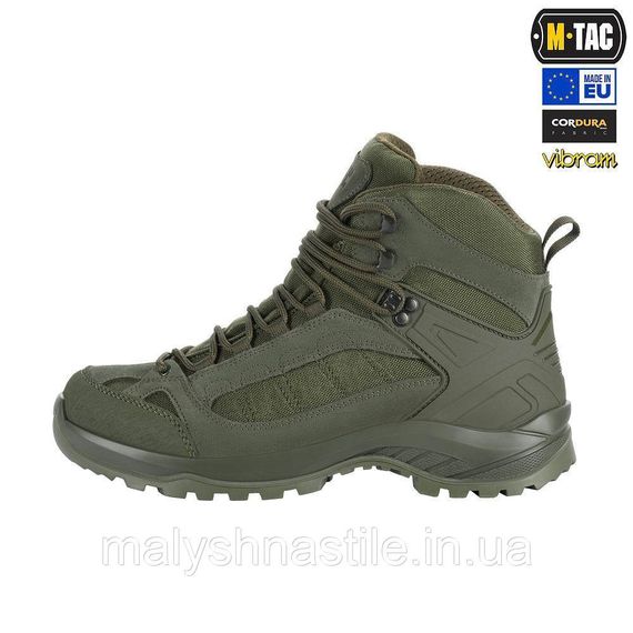 M-TAC ЧЕРЕВИКИ ТАКТИЧНІ ДЕМІСЕЗОННІ PRO LINE RANGER GREEN | Зображення 3