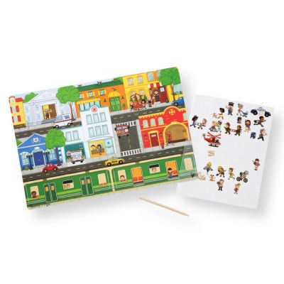 Набор для творчества Melissa&amp;Doug Переводные наклейки Вокруг дома (MD9530) | Зображення 1