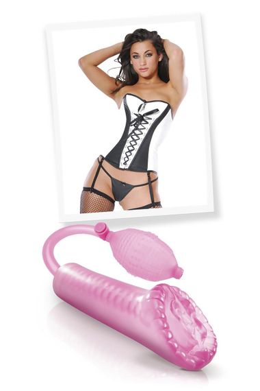 Мастурбатор Вагіна Pipedream PDX Extreme з потужним насосом, рожевий Sex Aura | Зображення 3