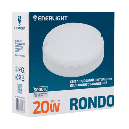 LED Світильник 20W 5000К RONDO20SMD80N Enerlight | Зображення 5