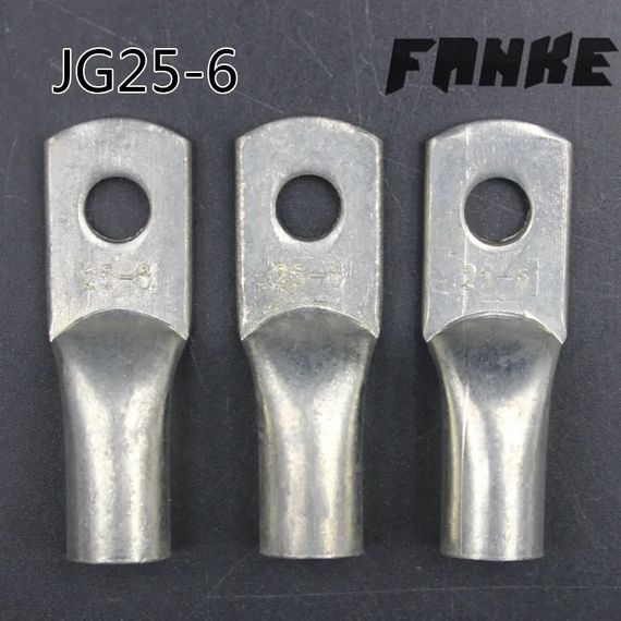 Медный луженый контакт литый наконечник для кабеля JG25-6