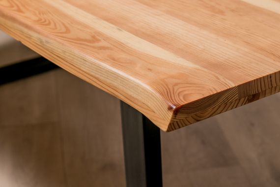 Кофейный стол для посиделок EcoWalnut с живыми краями M (сосна) | Зображення 5