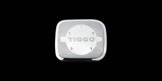 Накладка на лючок бензобака (нерж.) для Chery Elara - Alia - Fora - A5 2006↗ рр.