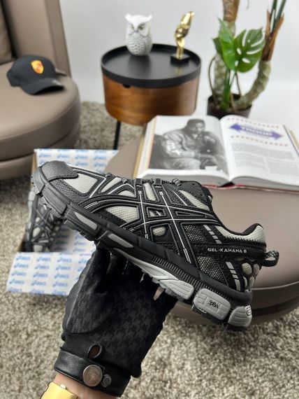 Кроссовки  ASICS Gel-Kahana 8 Light Grey Black , Вьетнам A3502 | Зображення 9
