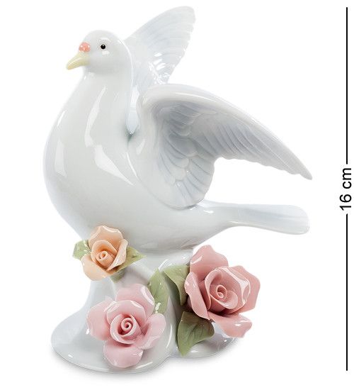 Порцелянова статуетка Dove & Roses 16 см