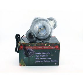 Проектор лазерный new christmas pattern snowfall projector