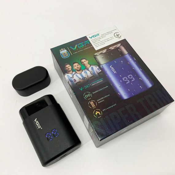 Електробритва VGR V-347. Колір: чорний | Зображення 7