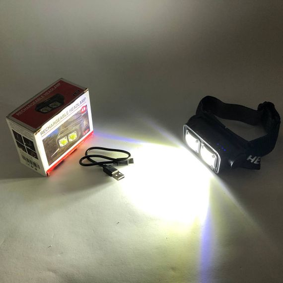 Налобна лампа, Тактичний налобний ліхтар на акумуляторі, Ліхтарик побутовий налобний AW-48