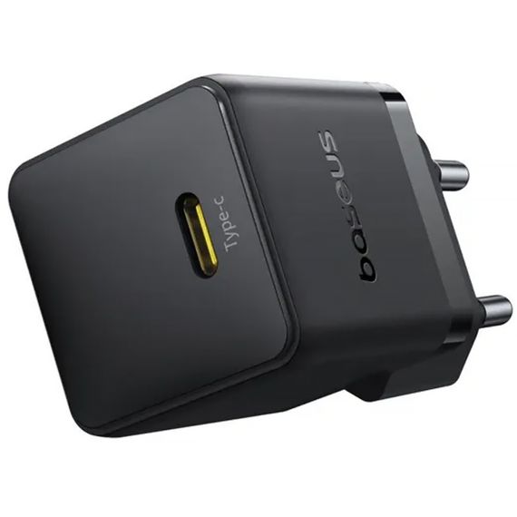 МЗП Baseus Palm Fast Charger 20W (1USB-C) + кабель Type-C to Type-C (P10111602) Cluster Black | Зображення 2