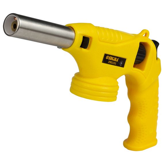 Пальник газовий Sigma турбо 360° з керамічним соплом, п'єзопідпалом та рукояткою Ø22мм 260мм (2901151) | Зображення 4