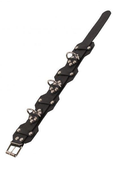 Ошейник VIP Leather Collar, Black Sex Aura | Зображення 2