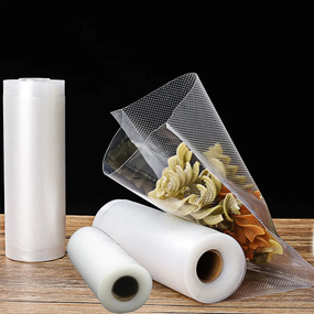 Пакеты для вакууматора рифленые в рулоне 22x500 см гофрированные для вакуумного упаковщика