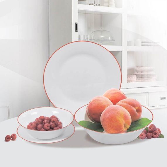 Столовый сервиз Maestro Red line MR-30054-19S, 19 предметов, на 6 персон | Зображення 1