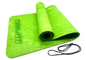 Коврик для йоги та фітнесу EasyFit PER Premium Mat 8 мм Салатовий (EF-1930-1-GN)