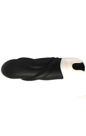 Мінівібратор привабливим дизайном AMOR VIBRATOR SOHAN Black (Застосунок НЕ Функціонує!) Sex Aura | Зображення 1