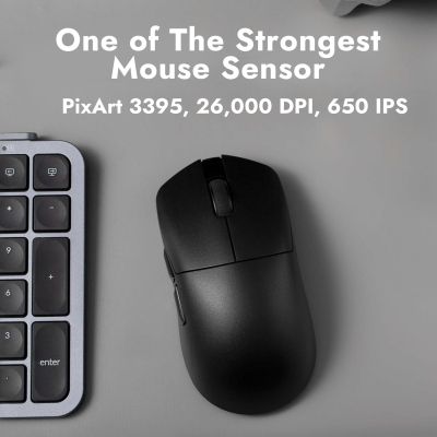 Мышка Lemokey G1 USB-A/USB-C/Wireless 8K Black (G1-A1) | Зображення 4