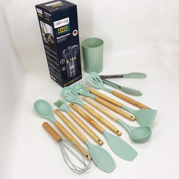 Набір кухонного приладдя на підставці, Хороший кухонний набір на підставці кухонного приладдя CJ-86 | Зображення 4