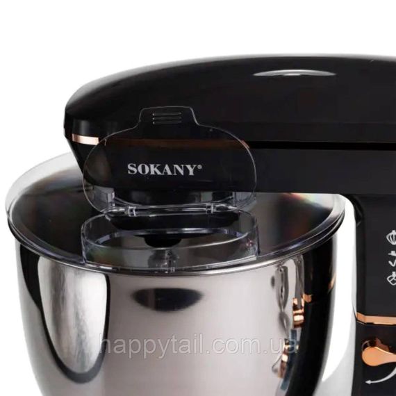 Планетарний міксер Sokany 1400 Вт з чашею 11 л 6 режимів швидкості SK-05001 | Зображення 5