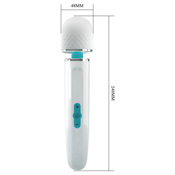 Вібратор мікрофон PRETTY LOVE Aylins білий, 24 х 4.8 см sexstyle | Зображення 9