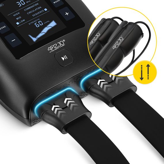 Апарат для пресотерапії та лімфодренажу 4FIZJO 4-и камерний ACTIVE-C4 (P-5905973406604) | Зображення 5