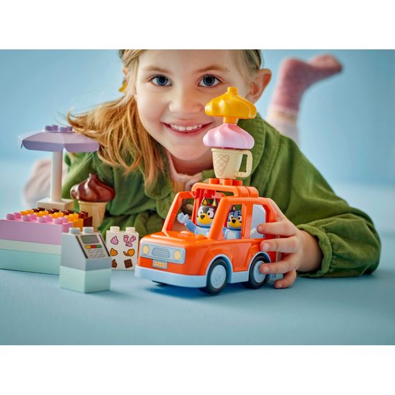 Конструктор LEGO DUPLO Bluey Подорож із морозивом із Блуї (10458) | Зображення 5