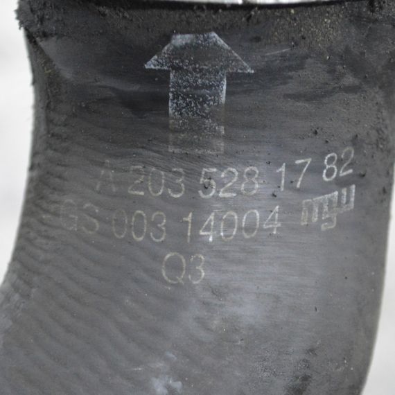 Патрубок інтеркулера Mercedes Benz C-Class W203 2.2 CDI 00-07 Мерседес 203 A2035281782 | Зображення 3