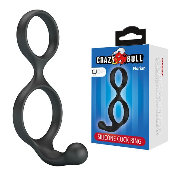 Ерекційне кільце Crazy Bull - Florian Silicone Cock Ring, BI-210232 Sex Aura