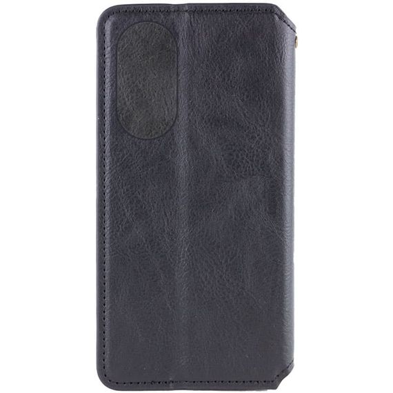 Шкіряний чохол-книжка GETMAN Cubic (PU) для Oppo A98 Чорний | Зображення 4