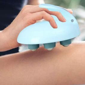 Масажер роликовий ручний антицелюлітний Body Shape Рожевий