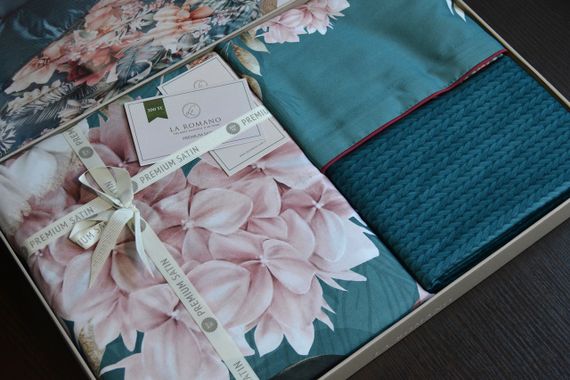 Постільна білизна La Romano Premium Satin 160×220 см сімейна Annamaria Tapestry | Зображення 4