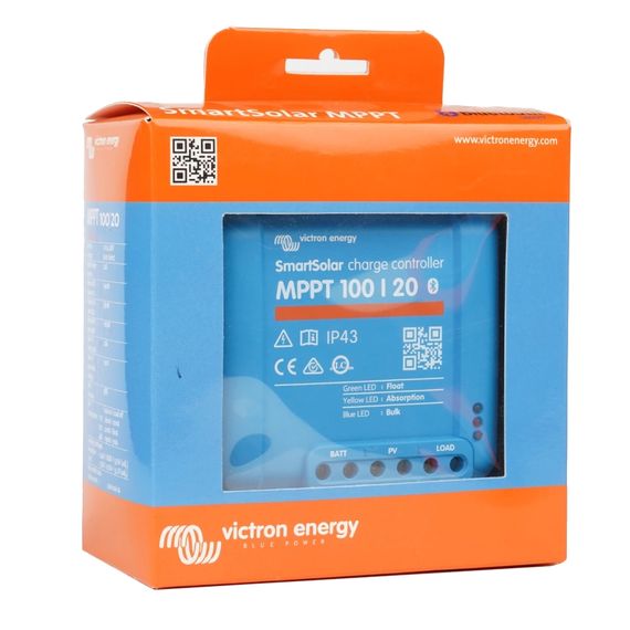 Victron Energy SmartSolar MPPT 100/20 48V (20A,12/24/48В) Контролер заряду | Зображення 5