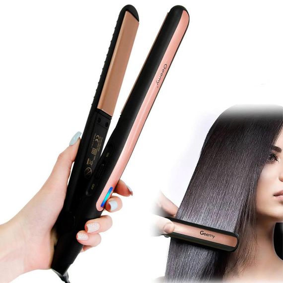 Плойка для вирівнювання волосся GEEMY GM-2955W / Випрямляч з турмаліновим покриттям / Утюжок для волосся