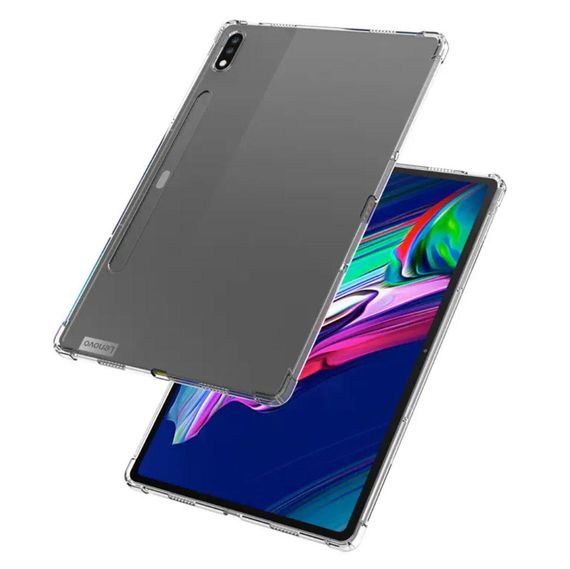 Силіконовий чохол бампер Primolux Silicone для планшета Lenovo Tab P12 Pro 12.6" TB-Q706 - Clear | Зображення 2