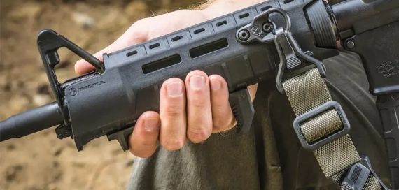 Упор передній Magpul M-LOK Hand Stop Kit. Колір - чорний | Зображення 3