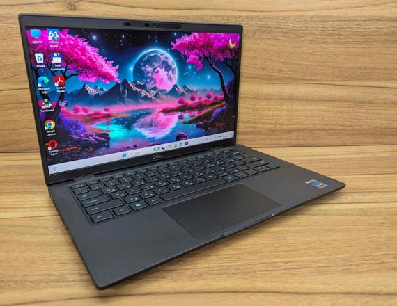 Ультрабук Dell Latitude 7420 / 14" (1920x1080) IPS / Intel Core i7-1185G7 (4 (8) ядра по 3.0 - 4.8 GHz) / 16 GB DDR4 / 256 GB SSD / Intel Iris Xe Graphics / WebCam / USB Type-C / Windows 11 б/в + Подарунок Бездротова миша / USB | Зображення 3