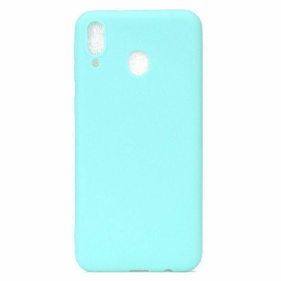 Чохол Candy Silicone для Samsung Galaxy M20 колір Бірюзовий | Зображення 1