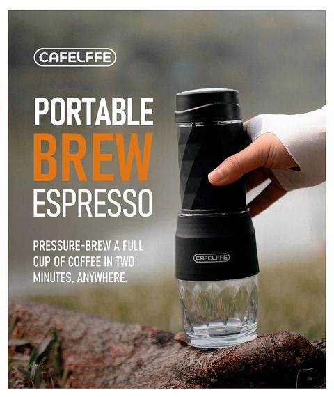 ☕ Портативна кавоварка Cafelffe — еспресо без обмежень | Зображення 3