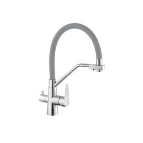 Змішувач для кухні Kroner KRM Edelstahl Klassisch - ESG03817GRA (CV027937)
