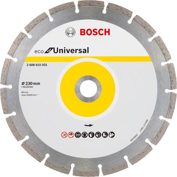 Диск алмазный Bosch ECO Universal 230-22.23 (2.608.615.031)