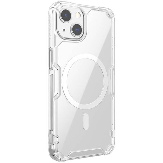 TPU чехол Nillkin Nature Pro Magnetic для Apple iPhone 15 (6.1") Бесцветный (прозрачный) | Зображення 4